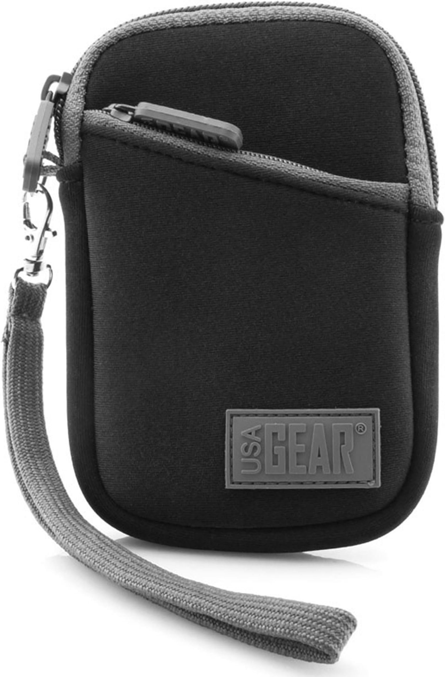 Compact Digital Camera Case Sleeve for Nikon COOLPIX S33, AW130, A10, S7000, S3700, A300 & More Point and Shoot Cameras - Padded Neoprene, Extra Accessory Storage, Belt Loop