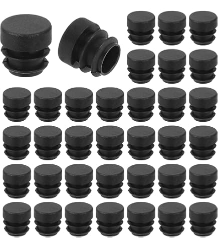 Lot De 20 Embouts De Protection Filetage Caoutchouc – 5/16 (8mm) – Noir – Uxcell