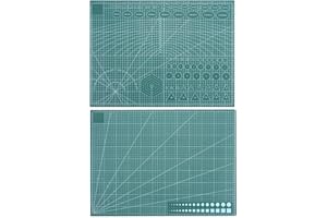 Luebel A1 A2, A3, A4 A5 Cutting Mat Non Slip Printed Grid Lines Knife Board Craft Model (A1)