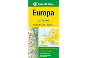 Europa 1:2.800.000. Carta stradale e turistica. Ediz. multilingue