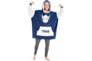 Marvel Koc z kapturem Oversize dla mężczyzn Avengers Black Panther Captain America