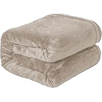 Etrexonline Manta de Franela Premium 100% Microfibra: Tacto Ultra Suave, Cálida y Mullida para Sofa, Cama y Sobrecama - Flann