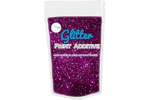 MOPA CRAFTS Additivo in glitter per vernice a emulsione e malta, 100 g Viola uva