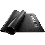 ScSPORTS® Tappetino per Attrezzatura da Palestra - in PVC, Antiscivolo, Antiurto, Fonoassorbente, Multifunzionale, Dimensioni