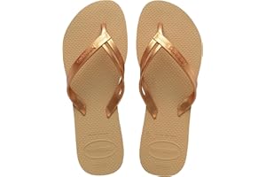 Havaianas - Elegance, Chanclas Elegantes, Duraderas y Cómodas, con Tiras Elegantes y Suela Antideslizante, Mujer
