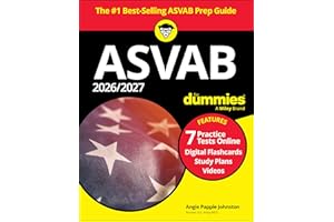 2026/2027 ASVAB For Dummies (+ 7 Practice Tests, F lashcards, & Videos Online): Book + 7 Practice Tests, Flashcards, and Vide