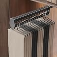 OREKEMO Appendiabiti Da Parete Doppia Asta Industriale - 182,9 Cm Nero, Porta 68 Kg Per Ingresso E Camera - 4