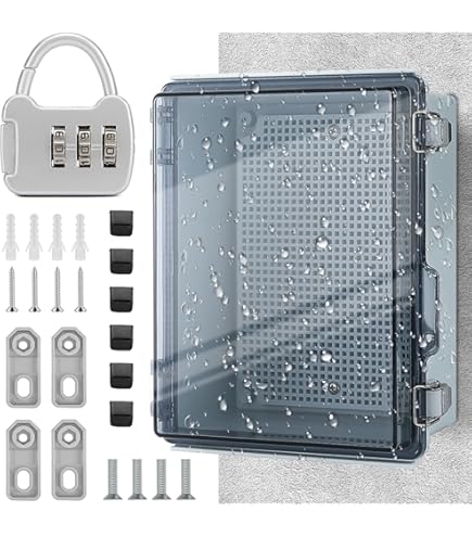 Wasserdichte Anschlussdose IP66 - Verteilerkasten 220x170x110mm Für Außenbereich