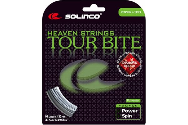 Solinco Tour Bite Diamond Rough de 12.2 m 1,30 mm