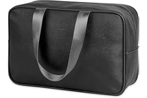 Narwey Trousse de Toilette Voyage Grande Trousse Maquillage Organisateur Accessoires Sac de Toilette Trousse Toilette Hommes Femmes