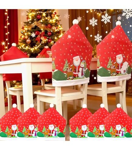 Housse de Chaise Joyeux Noël | Housse Design
