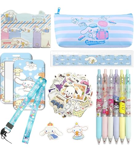 50 Autocollants Sanrio Cinnamoroll - Adhésifs Vinyle Étanche - Pour Vélo, Laptop, Skate, Valise (Style Mignon)