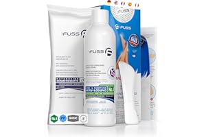 Mr. Fuss Soluzione Cheratolitica Intensiva per una Delicata Rimozione della Calli - Lozione Ammorbidente Rapida 250ml No. 4 in Plus Pack. Set Pedicure Senza Fiocchi con Effetto Immediato.