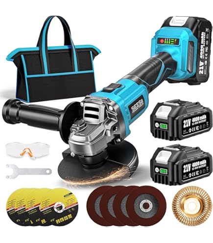 KATSU FIT-BAT 18V 18V Brushless Smerigliatrice Assiale Smerigliatrice Dritta A Batteria Con Mandrino Da 6 Mm E 6 Velocità Variabili, Senza Batteria O Caricatore 102308