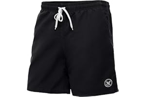 Ladeheid Short de Bain Homme, Séchage Rapide avec Filet Intérieur, Maillot de Bain Homme Piscine, Poches Latérales et Arrière, Ceinture Élastique avec Cordon Ajustable LA40-129