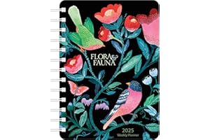 Flora & Fauna by Malin Gyllensvaan 2025 Weekly Planner Calendar
