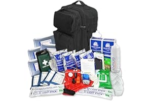 EVAQ8 Emergency Survival Kit 4-Person 72-Hour Disaster Grab Bag