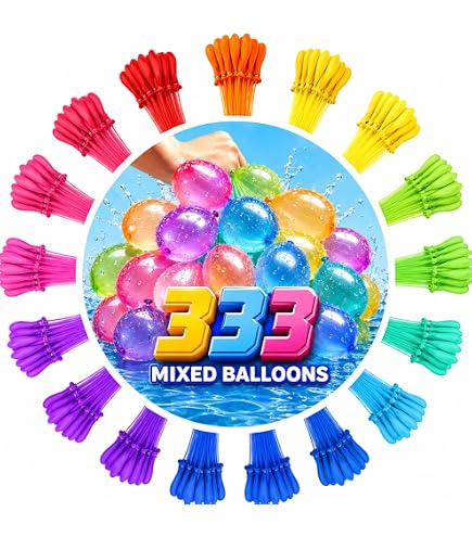 Susy Card – Lot De 100 Bombes à Eau – Latex – Couleurs Assorties – Sachet Perforé – Jeu D'été