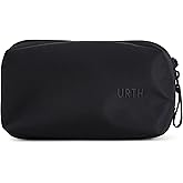 Urth Zeolite Tech Organizer | Waterproof Recycled Travel Case for Cables, Charger, Phone and Photo Accessories - Black