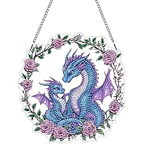 Kit Peinture Diamant 5D Halloween - Pendentif Citrouille 20x20 Cm - Strass Brillants, Fourni Complet - Déco Murale Ou Fenêtre