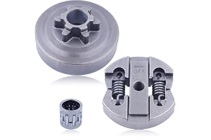 Gubeter 3/8 tum koppling kedjehjul trumma nål lager assy kit, för kinesisk 2500 25Cc motorsågsdel