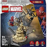 LEGO Marvel Legendary Battle: Spider-Man vs. Sandman 76334 | Toys for 9+ year olds, 3 minifigures incl. Venom Play and Superh