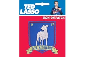 Ata-Boy Ted Lasso AFC Richmond Soccer Logo Officially Licensed Embroidered Patch