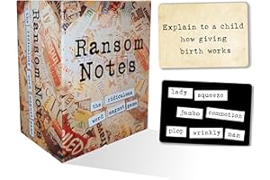Ransom Notes - The Ridiculous Word Magnet Party Game, 3+ Players