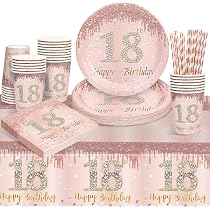 Lot De 40 Vaisselle De Fête Princesse - Assiettes Gobelets Serviettes Nappe Pailles Pour Anniversaire Enfant 10 Invités