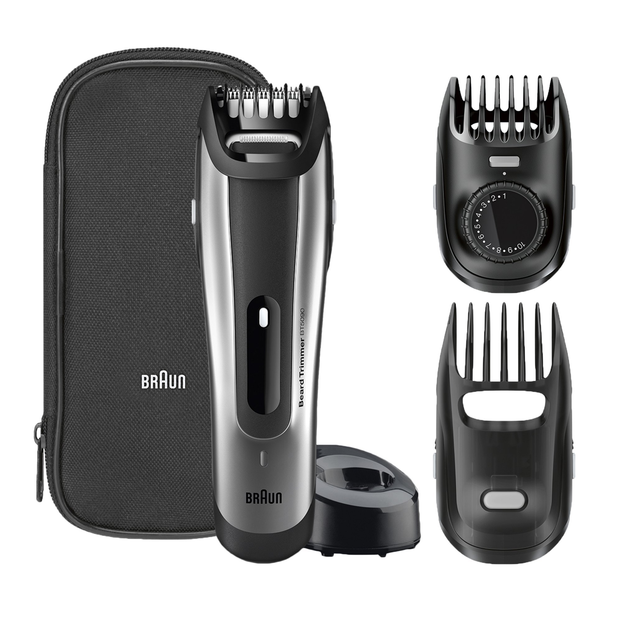 Braun BT5090 Tondeuse Barbe Homme avec Dents Espacées de 0;5 mm La