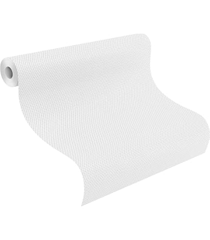 Papiertapete 978701 Struktur überstreichbar Weiß
