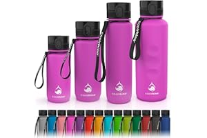 coolrhino Butelka do picia 650 ml do uprawiania sportu, aktywności na świeżym powietrzu, do szkoły, fitnessu i dla dzieci – butelka na wodę, zabezpieczona przed wyciekiem, nie zawiera BPA, nadaje się