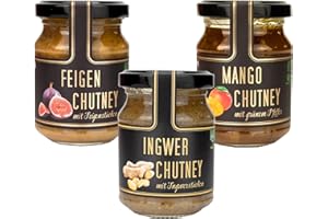 ‎ALTENBURGER ORIGINAL Chutneys (Feige, Mango, Ingwer) - Natur pur