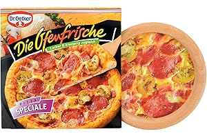 CHRISTIAN TANNER Tanner - Der kleine Kaufmann DEKO Dr. Oetker Ofenfrische Pizza (Kaufladenzubehör, Durchmesser 9 cm, scanbarer Artikel) 0905.7