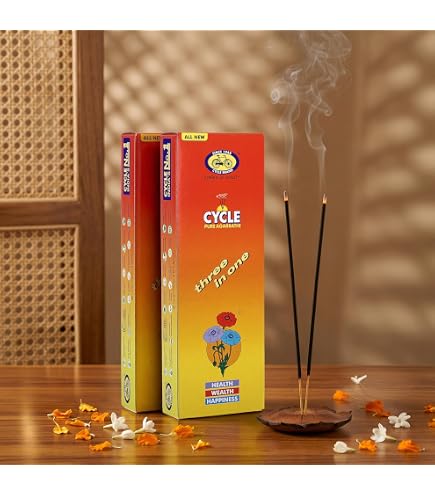 UTSAV Spray Collection Premium Incense Sticks Pack of 3 (140 Gm