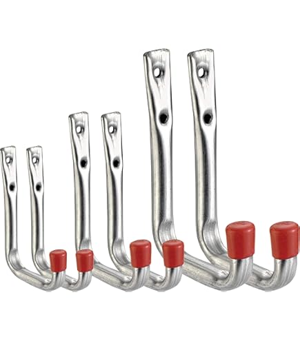 Verzinkte Wandhaken 145x115mm - Für Garage & Werkstatt Bis 13kg