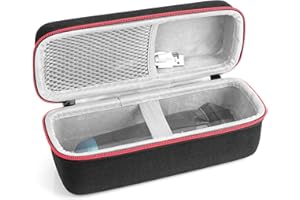 Linkidea Generic Hard Shell Razor Etui podróżne, elektryczne akcesoria do golenia, przechowywanie do codziennego użytku i w podróży (czarne)