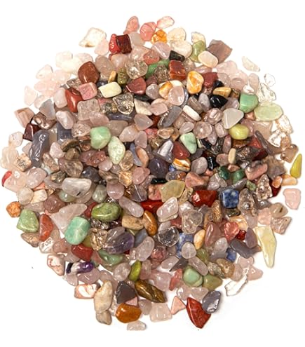 150g De Pierres Précieuses Roulées En Agate Naturelle - Mini Pierres Colorées 9-16mm Pour Décoration, Jeux Et Bijoux DIY