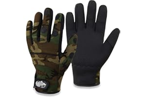 ‎NORMANI normani Anglerhandschuhe aus 3mm Titanium Neopren mit umklappbaren Fingerkuppen und rutschfesten Handinnenflächen - Wasser -und Winddicht (S-4XL)