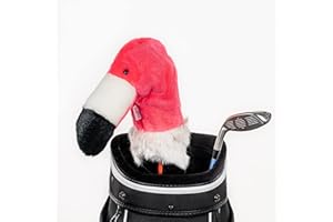 Daphne's Headcovers Ibrido Flamingo, FAMINGO Unisex, Grigio-Verde-Bianco