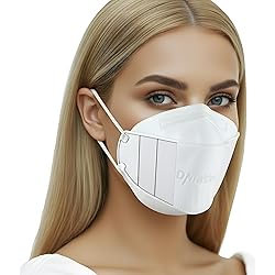 Masques FFP2 FaciemF - Lot De 50, Fabriqué En Allemagne, 5 Couches, Certification CE EN149, Sachets Individuels