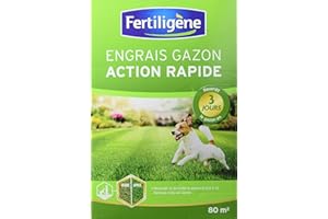 FERTILIGÈNE EverGreen FERTILIGENE ENGRAIS Gazon Action Rapide 2,8KG FGAR80