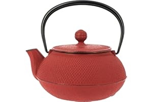 Iwachu TT12002WR Arare Théière Fonte Rouge 600 ml