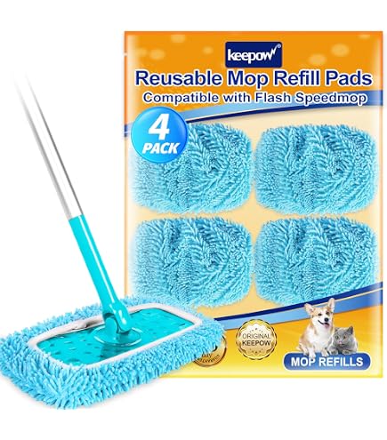 15 panni riutilizzabili in microfibra compatibili con mocio