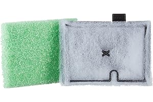 Interpet Paquete de servicio de 3 meses para el filtro de cartucho interno Interpet CF1 (3 x cartucho de filtro, 3 x almohadilla Algaway)