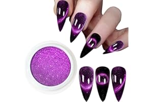 THINCAN 9D Gatti Occhi Polvere Magnetica Unghie Artificiali Glitter Pigmento Polvere Unghie Polvere Polvere Artificiale