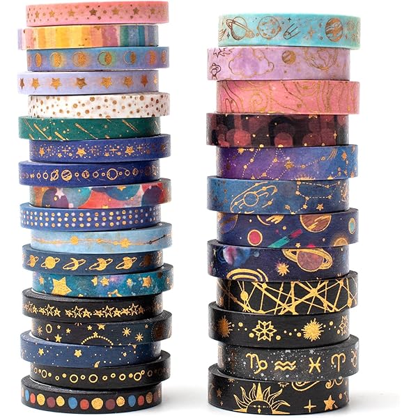 Ensemble De Rubans Adhésifs Washi Noël Lilas Nouvel An Clipart