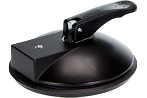 Bohle Veribor BO 600.2G2 con filettatura da 8 mm, supporto ventosa con leva a levetta, supporto di fissaggio e fissaggio con disco di aspirazione da 120 mm