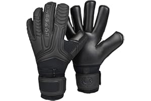 Renegade GK Vulcan Gants De Gardien De But (Tailles 6-11, Level 3) 3.5+3MM Hyper Grip & Pro-Tek Fingersaves | Gant de Football Polyvalent | Gant Gardien de But Adulte, Homme, Junior