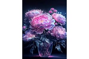 SMYJDMM Diamond Painting, Bouquet Diamant Painting Bilder, DIY Diamant Kits Erwachsene Full Malen nach Zahlen, für Wohnzimmer Schlafzimmer Büro Wand Décor 30x40cm